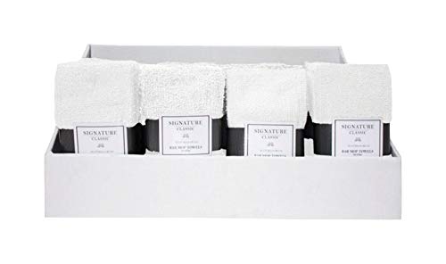 BAR MOP TOWELS WHT 4PK