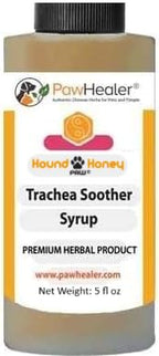PawHealer Hound Honey: Trachea Soother Syrup - 150 ml (5 fl oz) - Natural Herbal Remedy for Symptoms of Collapsed Trachea - Tast