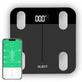 Qlect Smart Bmi Weight Machine For Body Weight With 18 Body Parameters Sync With Mobile App, Body Fat Analyzer Machine With 2 Yr