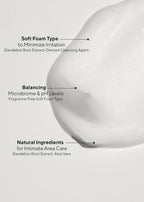 AROMATICA Pure and Soft Feminine Foaming Wash | Vegan, pH-Balanced, Natural Ingredients, Unscented, No Irritation, for Sensitive