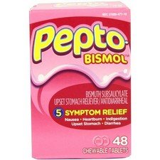 Pepto Bismol Tablets 47