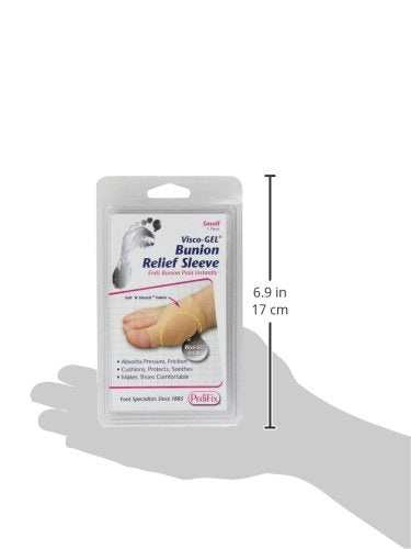 PediFix Visco-gel Bunion Relief Sleeve, Small