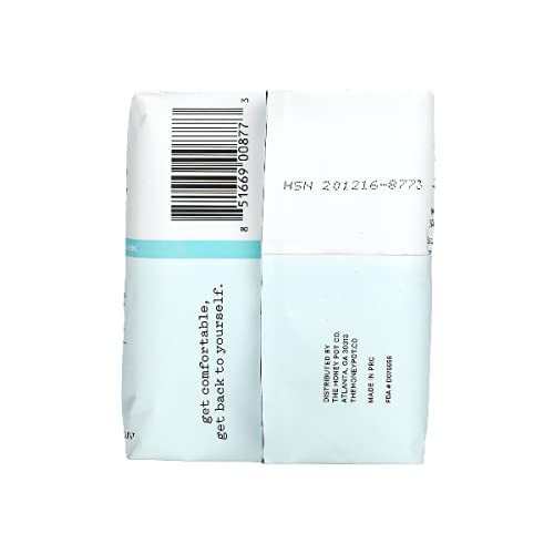 The Honey Pot Company - Non-Herbal Super Absorbency Pads with Wings - Organic Pads for Women - Cotton Cover, & Ultra-Absorbent P
