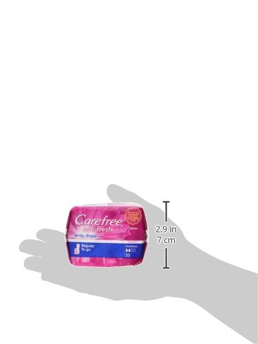 Carefree Carefree Body STape Regular Unscented, 20 Count (Pack of 6)