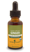 Herb Pharm Certified Organic Ginger Liquid Extract for Digestive Support - 1 Ounce