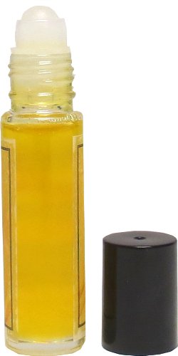 Cherry Almond Perfume Oil, 0.3 Oz Portable Roll-On Fragrance with Long-Lasting Scent, Delightful Essential Oils and Jojoba Oil f