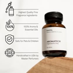 Aromatech Coconut & Peach Nectar Aroma Essential Oil Blend: Hotel Inspired Aromatherapy with for Ultrasonic Diffusers & Nebulize