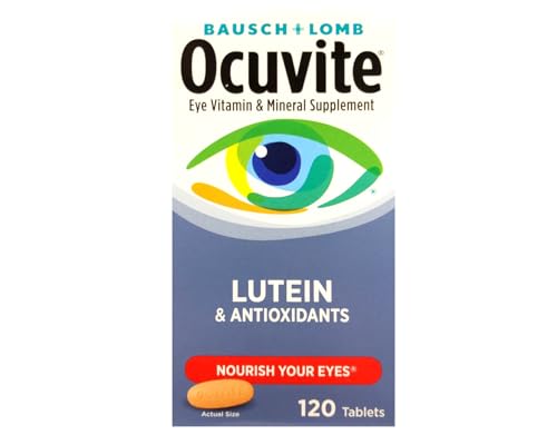 Bausch & Lomb Ocuvite With Lutein - 120 Tablets