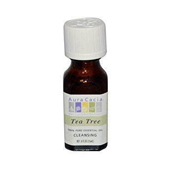 AURA CACIA ESSENTIAL OIL,TEA TREE, .5 FZ