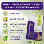 Relief Night Pain Patches: Arnica & Melatonin for Soreness & Sleep - 8 Pack