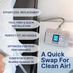 Disposable Replacement CPAP Filters for Resmed Airsense 10 (6-Pack)
