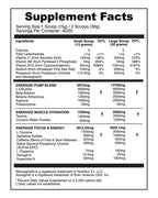 Energize Complete Pre-Workout & Pump Blend