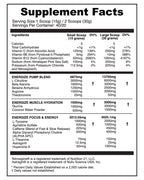 Energize Complete Pre-Workout & Pump Blend