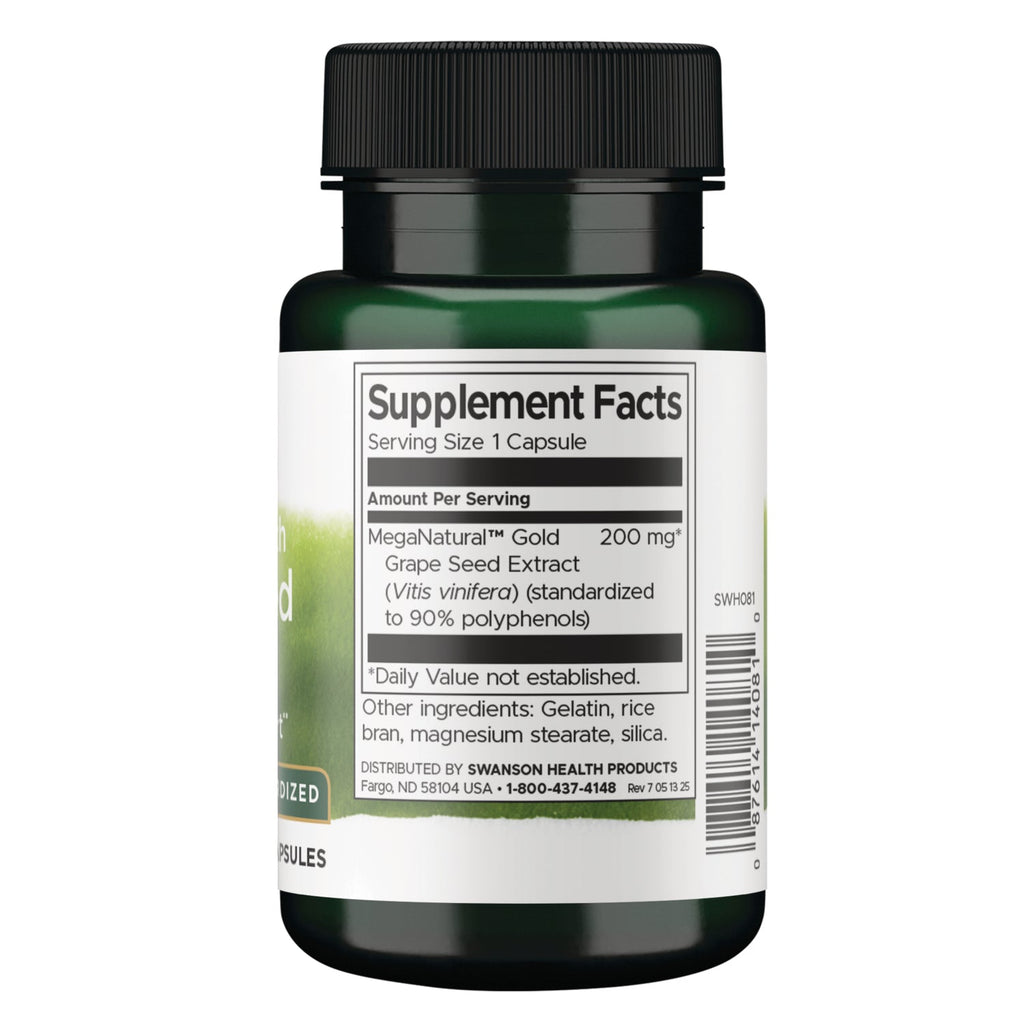 Higher Strength Grape Seed Extract - Standardized