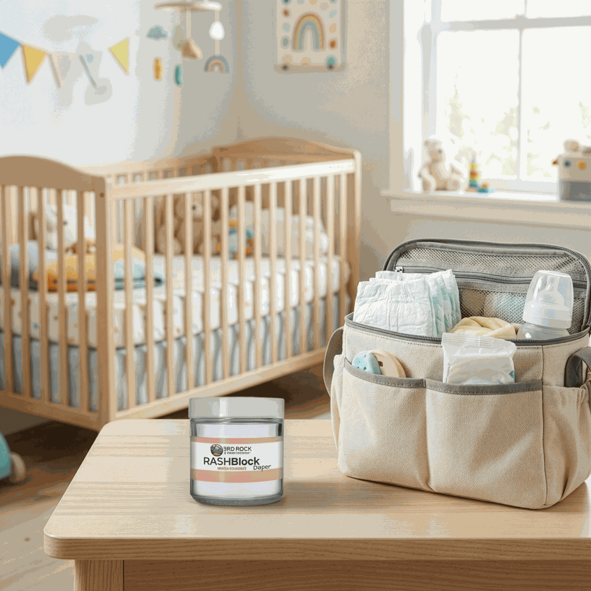 RASHBlock® Diaper - 75ppm Silver Gel Water Resistant 3oz