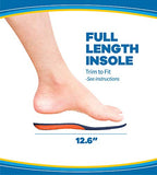 Dr. Scholls Extra Comfort Support Insoles Men, Size 8-14, 1 Pair: All-Day Comfort Shoe Inserts with Massaging Gel for Big & Tall