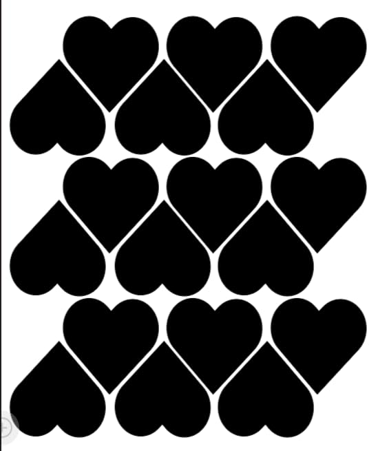 FeverDots, Fever Alert Stickers in Shapes and Hearts (Hearts, 18 Count)
