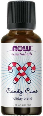 NOW Essential Oils, Candy Cane Oil Blend, Refreshing and Invigorating with a Sweet and Minty Scent, Steam Distilled and CO2 Extr
