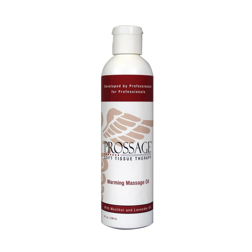 Prossage Heat Warming Relief Massage Oil for Therapuetic Massages, Deep Tissue Massages, and Aromatherapy, Topical Reliever, 8 O