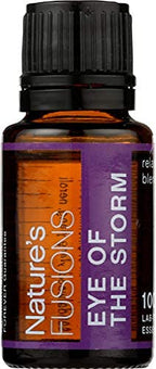 Natures Fusions Eye of The Storm, 100% Pure and Natural Essential Oil Blend for Aromatherapy and Topical Use, .5 Fl Oz (Pack of