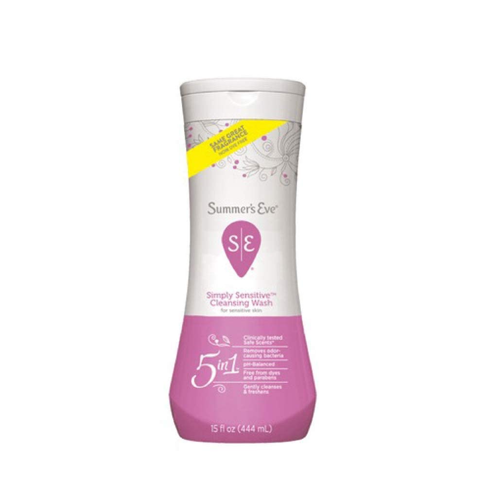 Summer's Eve Feminine Wash Sensitive Skin 15 oz (Pack of 3)