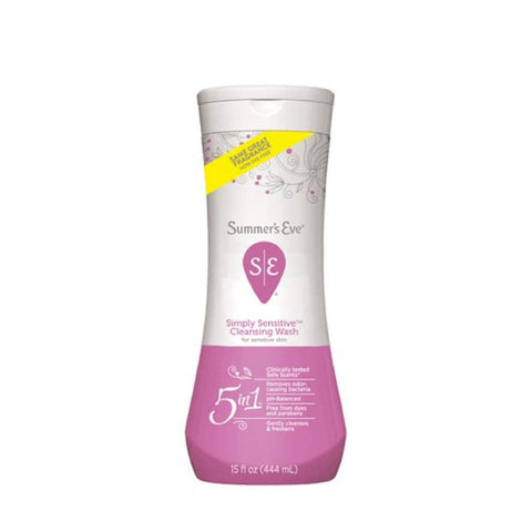 Summer's Eve Feminine Wash Sensitive Skin 15 oz (Pack of 3)