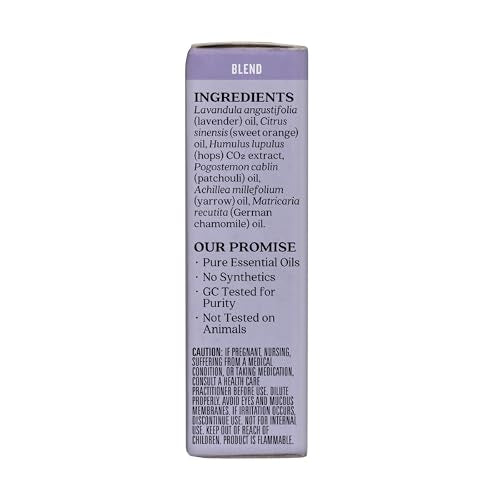 Aura Cacia Essential Oil Calming Pillow Potion, 0.5 Fluid Ounce