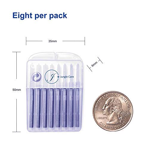 Hearing Aid Ear Wax Guard Filters Cerumen Stop Cleaning Tool Accessories for Phonak/Resound/Widex/Unitron/Jungle Care Blue * 5 P