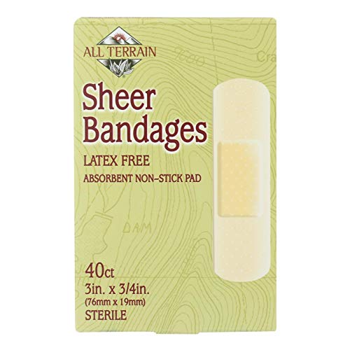 All Terrain, Bandage Sheer 3/4 X 3, 40 Count