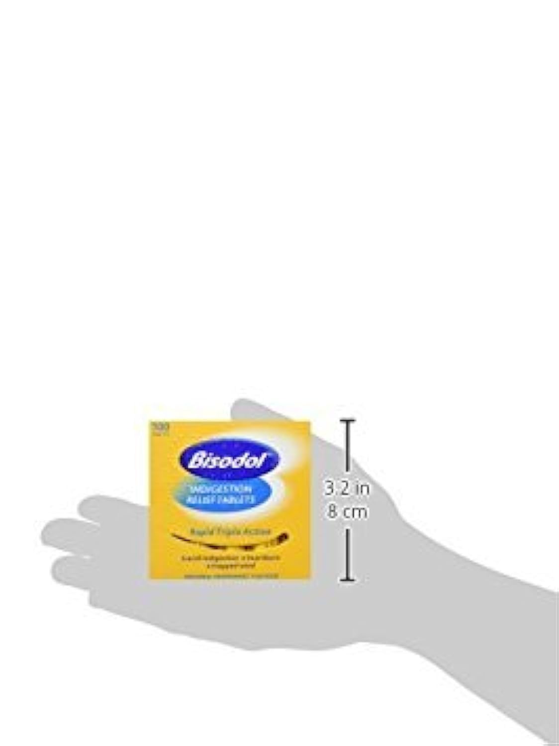 Bisodol Indigestion Relief Tablets X 100