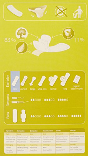 Natracare Mini Pant Liner, 30 Count (Pack of 10)