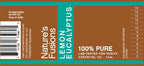 Natures Fusions Lemon Eucalyptus, 100% Pure and Natural Essential Oils, Undiluted, Therapeutic Grade for Aromatherapy and Topic