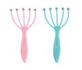 WOIWO 2 PCS Head Massager Head Massage Claw Ball Massage Manual Head Massager Scalp Massager