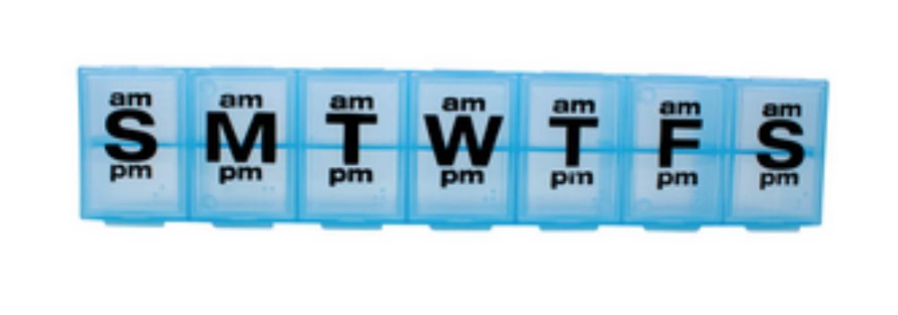 7 Day XXL Twice a Day Weekly Pill Organizer