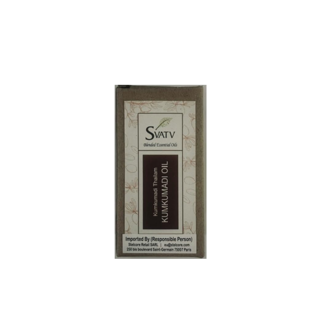 SVATV KUMKUMADI Essential Oil Therapeutic Grade Aromatherapy Oils Fragrance Oil for Diffuser Yoga Massage & DIY Personal Care 10