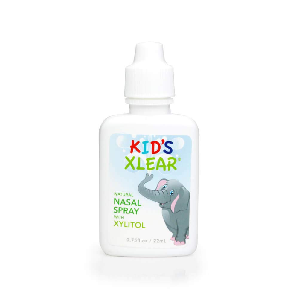 Xlear Natural Xylitol Saline Nasal Spray for Kids - Daily Decongestant, Nose Moisturizer, 0.75 fl oz (Pack of 3)