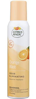 Citrus Magic Natural Odor Eliminating Air Freshener Spray, Orange Blast, 3-Ounce