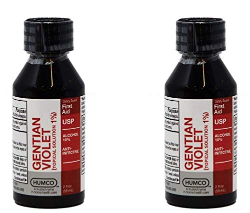 Humco K967380 Gentian Violet (Topical Solution 1%), 2 Pack