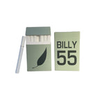 AMERICAN BILLY -REGULAR Carton Green Tea Herbal Cigarettes (REGULAR Flavor) (Sold by the Carton) -Non Tobacco - Non Nicotine Cig