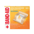 Band-Aid Brand Infection Defense Adhesive Wound Covers with Neosporin Antibiotic Ointment On The Pad for First Aid Wound Care, B