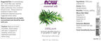 Now Foods: Rosemary Oil, 4 oz (2 pack)