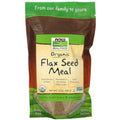 NOW Foods Organic Flax Seed Meal, 12 oz