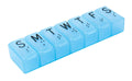 Apex 7-Day Pill Organizer Medium (Color may vary) 1 ea (Pack of 9)