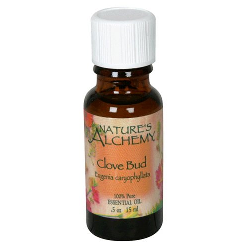 Natures Alchemy Essential Oil Clove Bud, 0.5 fl oz (Pack of 3)