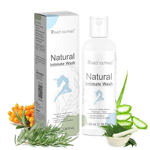 Rfined Routines Natural Intimate Wash For Women, Women Intimate Care, Clean And Dry Intimate Wash, Vaginal Wash, Safe Wash, Prev