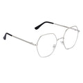 Creek Blue Light Blocking Blue Cut Zero Power AntiGlare Eyeglasses, Hexagon Frame For Eye Protection From Uv By Computer/Tablet