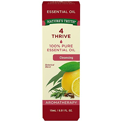 Natures Truth Vitamins Essential Oil, 4 Thrive, 0.51 Fluid Ounce