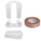 Nostril Retainer and Micropore Surgical Tape 0.5 Wide | Nostril Retainer For Post-Rhinoplasty | Nose Retainer | Soft Silicone | 