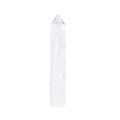 Apengshi Large Clear Quartz Natural Healing Crystal Tower 5.9-6.3 6 Faceted Single Point Chakra Crystal Wand Energy Meditation S