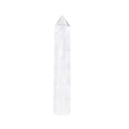 Apengshi Large Clear Quartz Natural Healing Crystal Tower 5.9-6.3 6 Faceted Single Point Chakra Crystal Wand Energy Meditation S